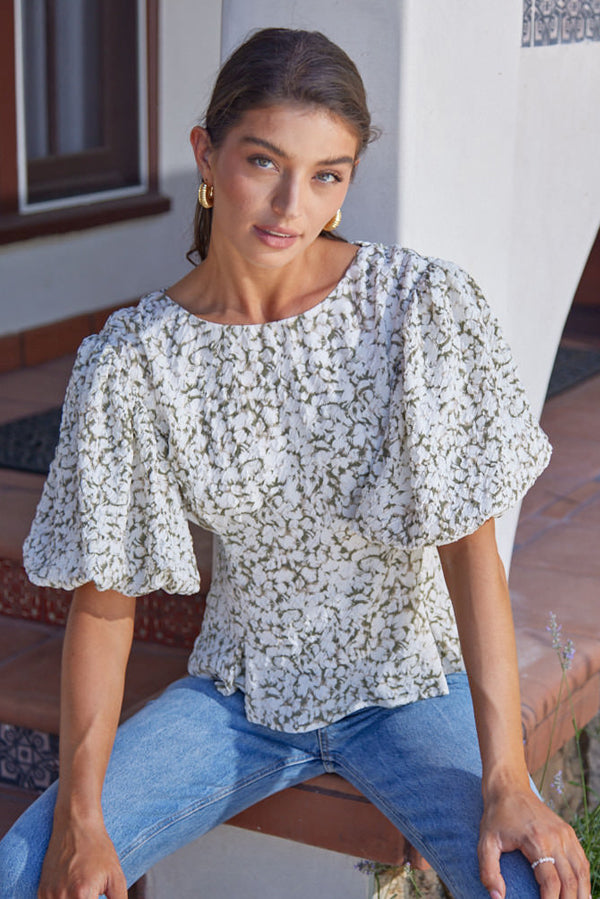 Eli Textured Blouse