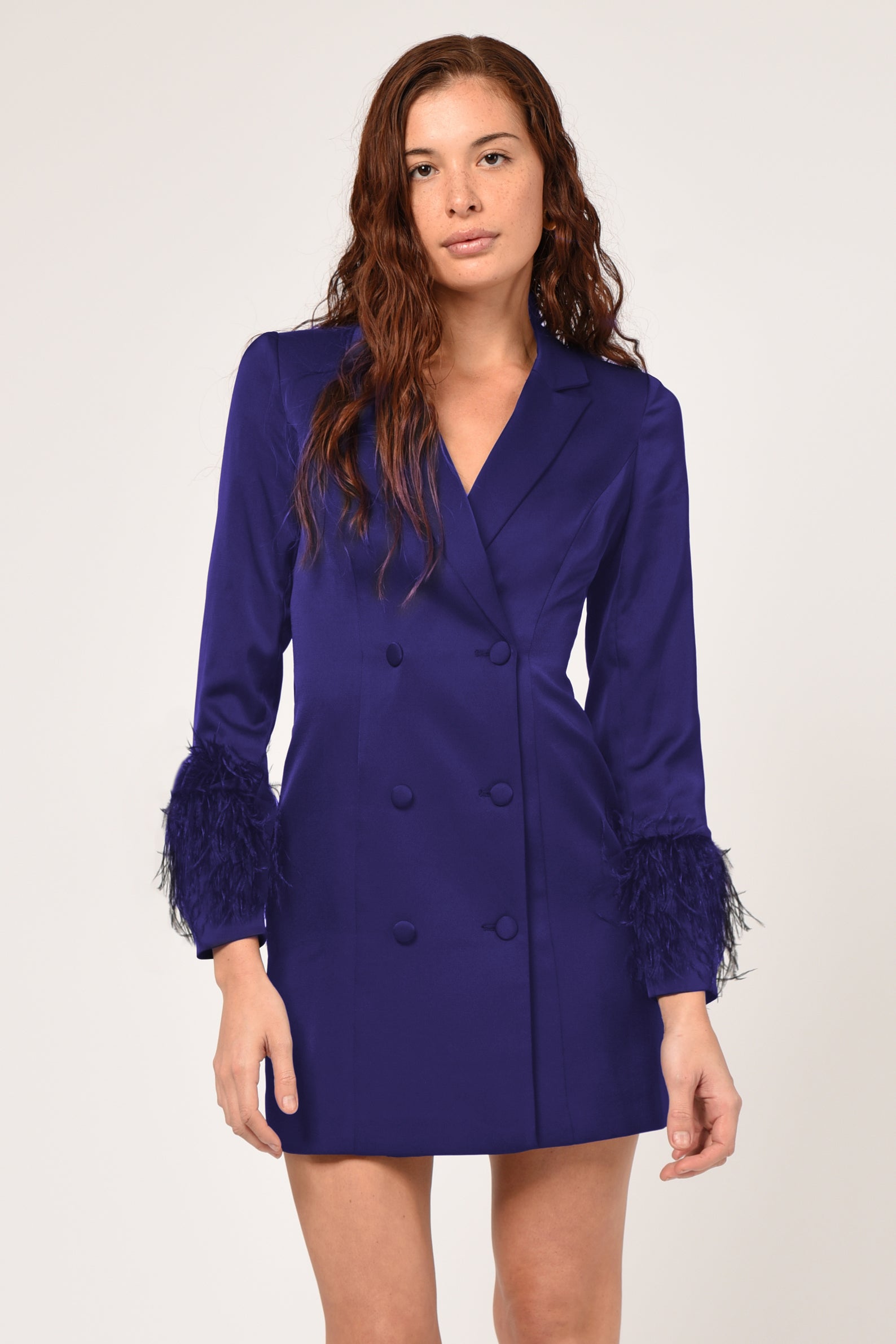 Bianca Feather Blazer Dress