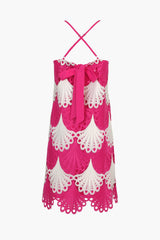 Keana Crochet Lace Mini Dress