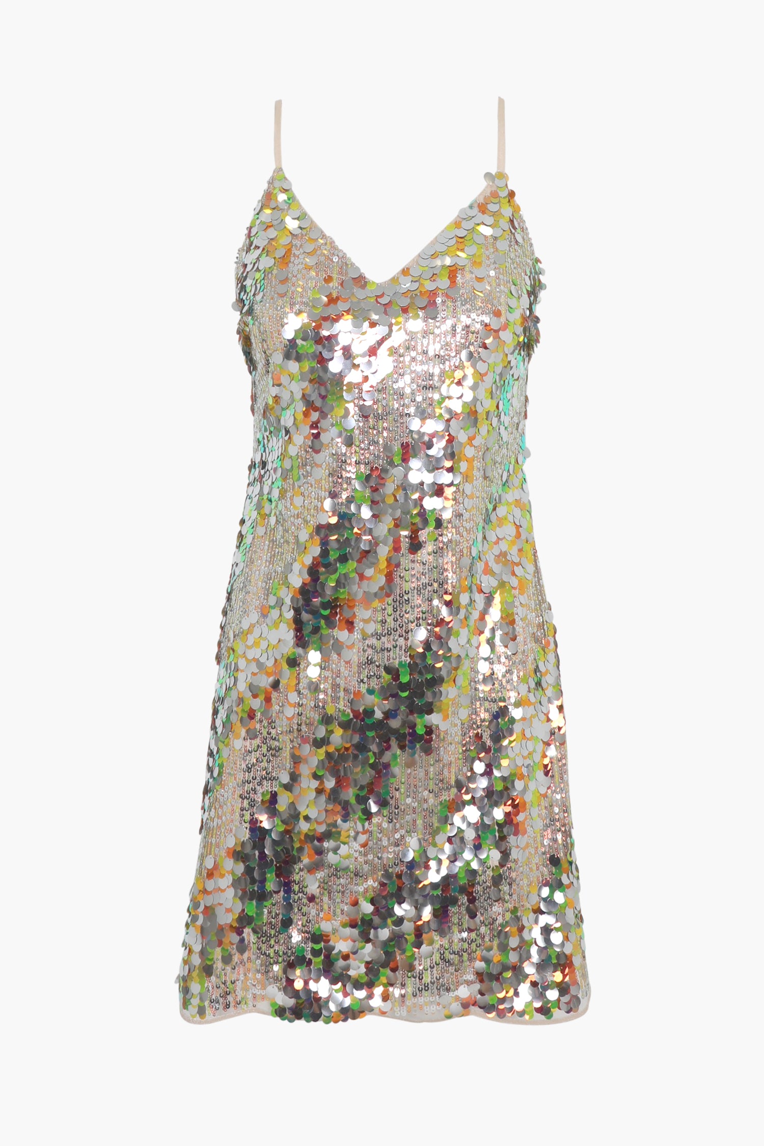 Nicole Sequins Mini Dress