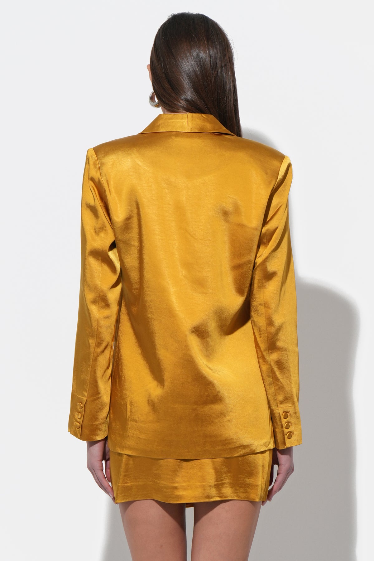 Delilah Satin Blazer