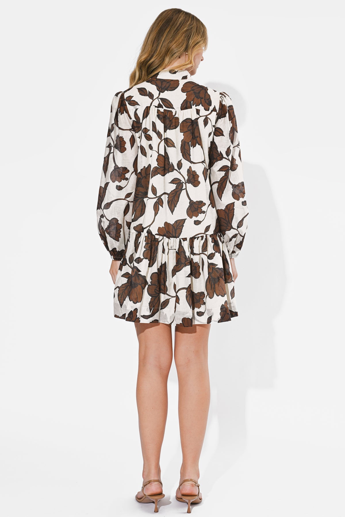 Sharon Long Sleeve Cotton Dress