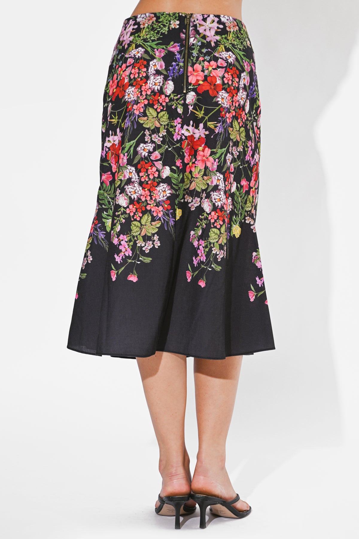 Belle Floral Print Skirt