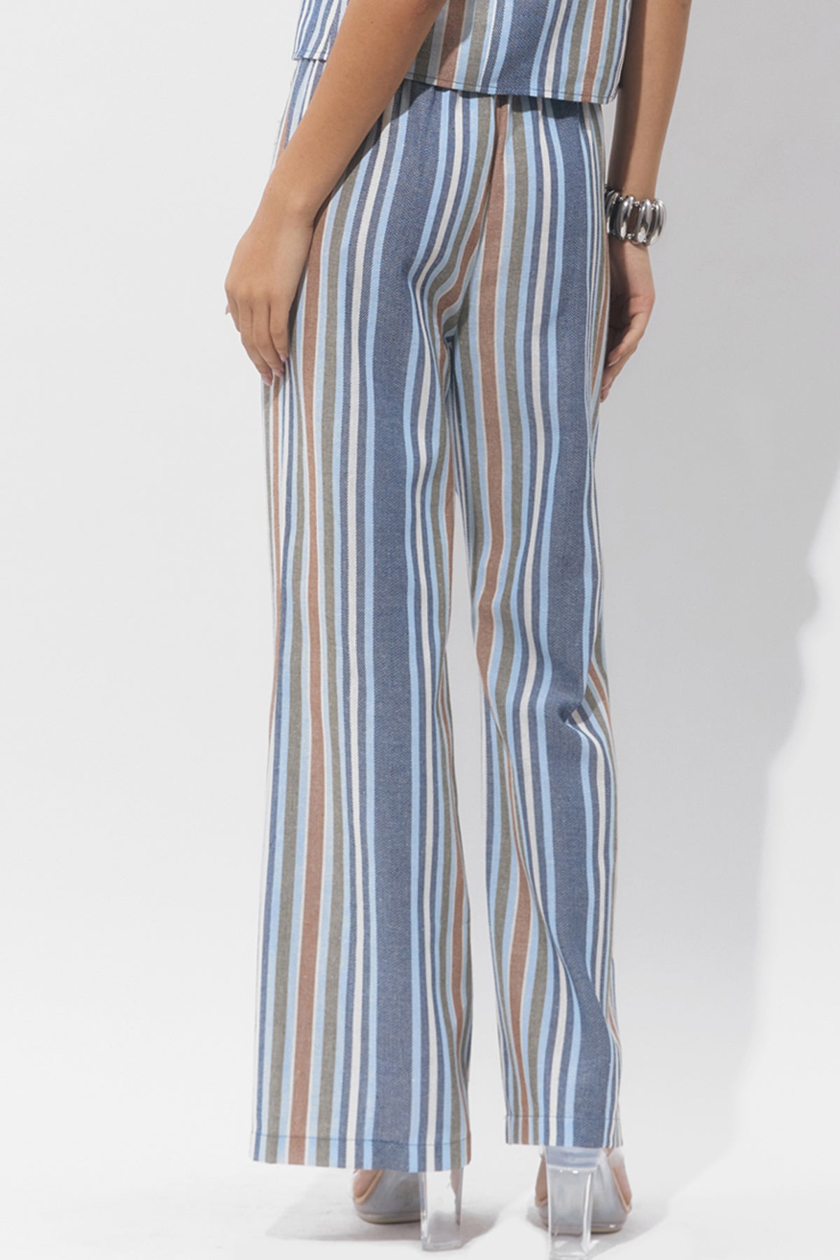 Anora Striped Relaxed Trouser