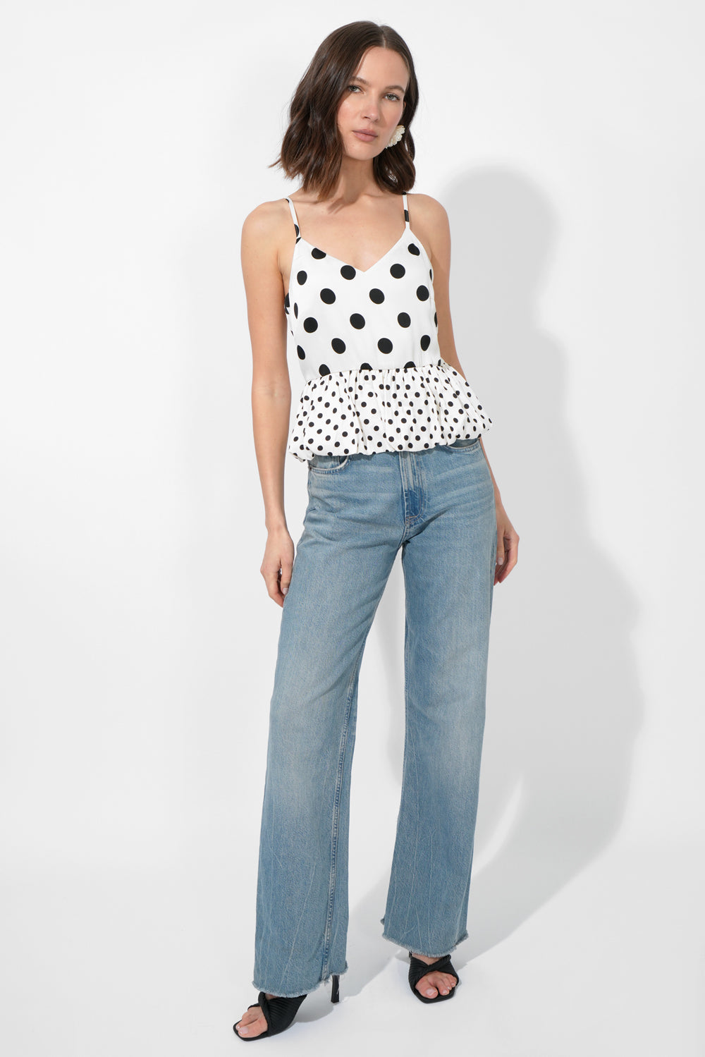 Estella Polka Dot Balloon Top