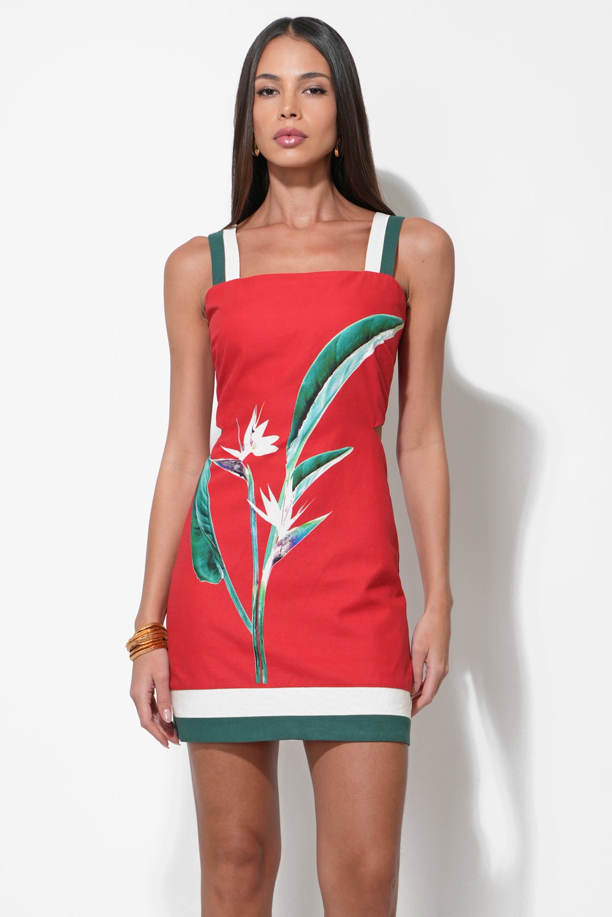 Birds of Paradise Mini Dress