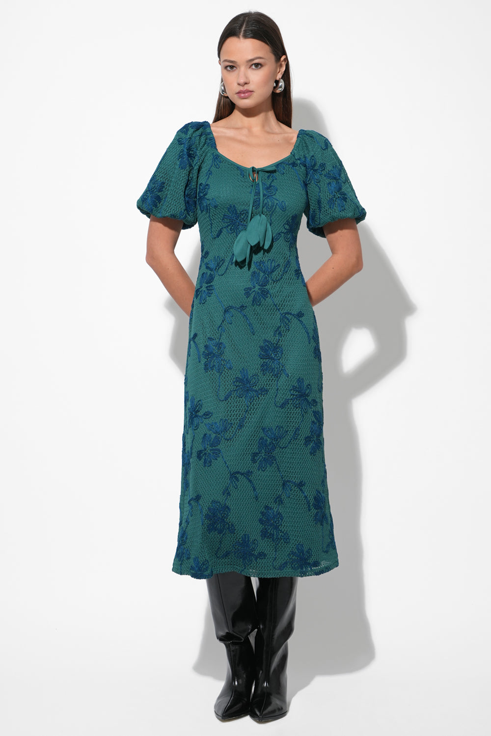 Anora Knit Midi Dress