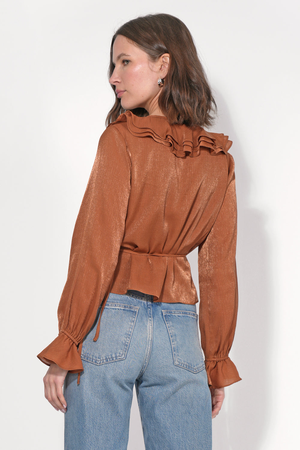 Ayesha Ruffled Blouse