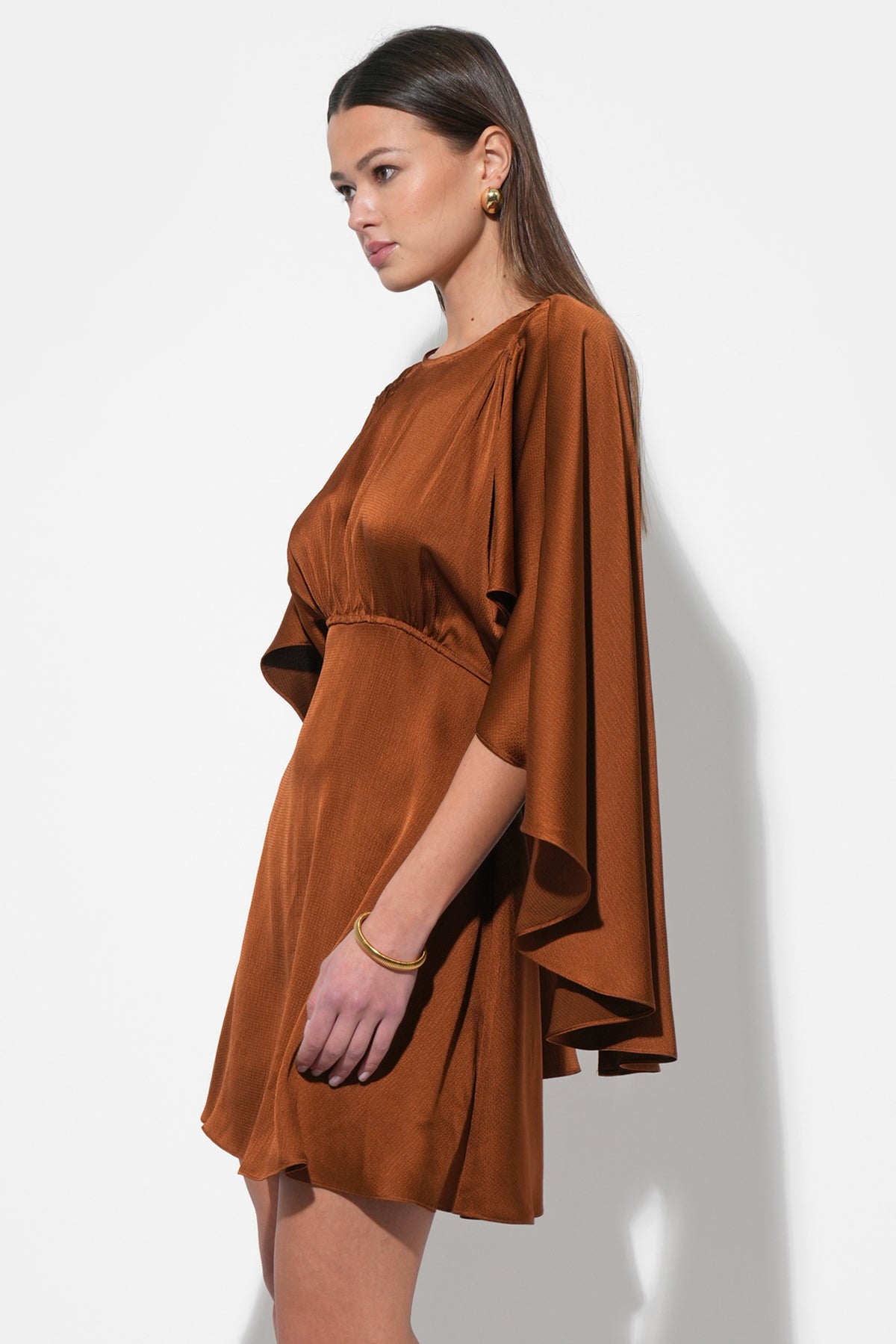 Soraia Cape Mini Dress