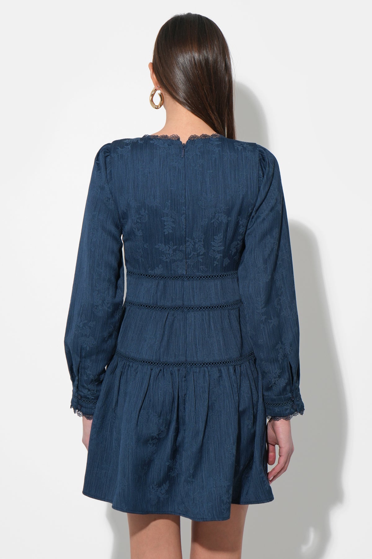 Twila Sweetheart Neck Mini Dress