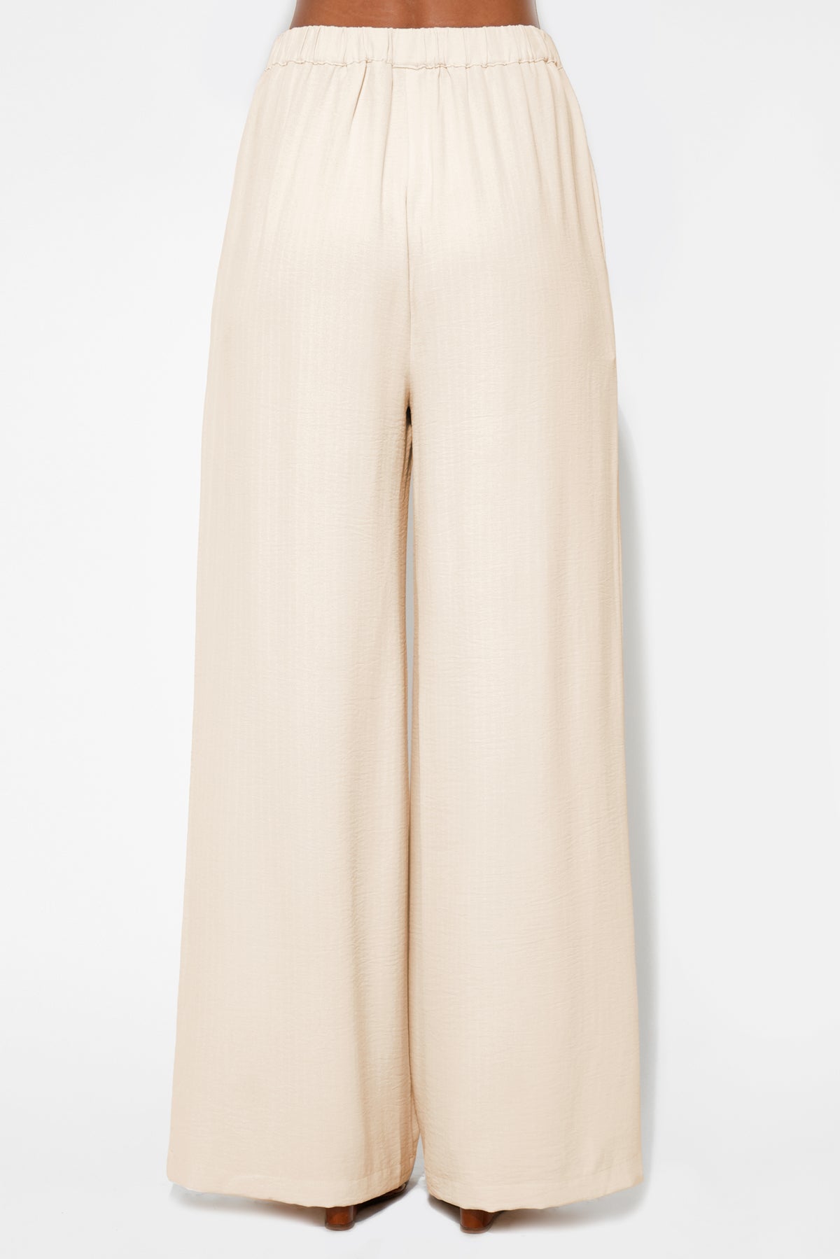 Iris Textured Satin Pant