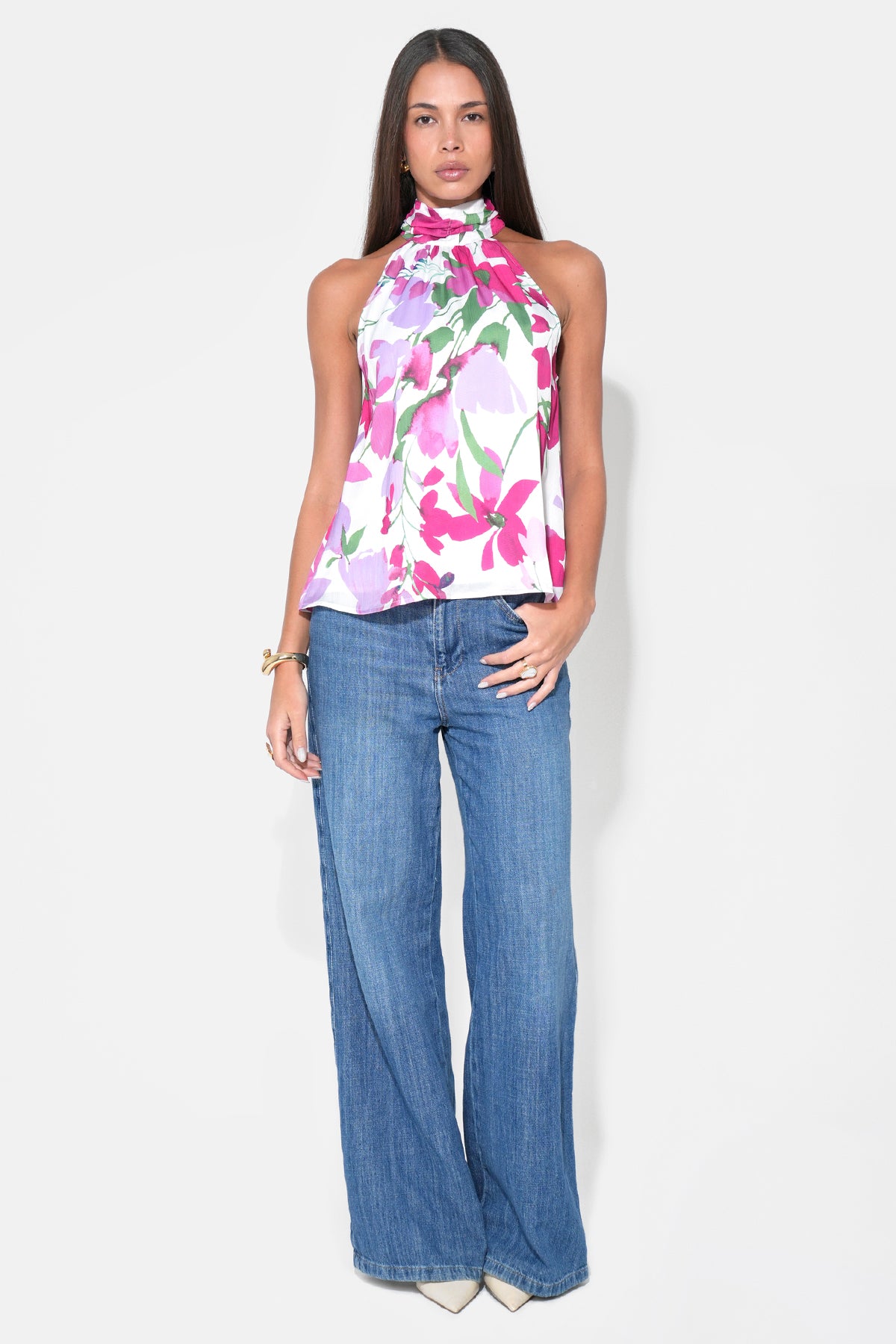Ashley Halter Printed Top