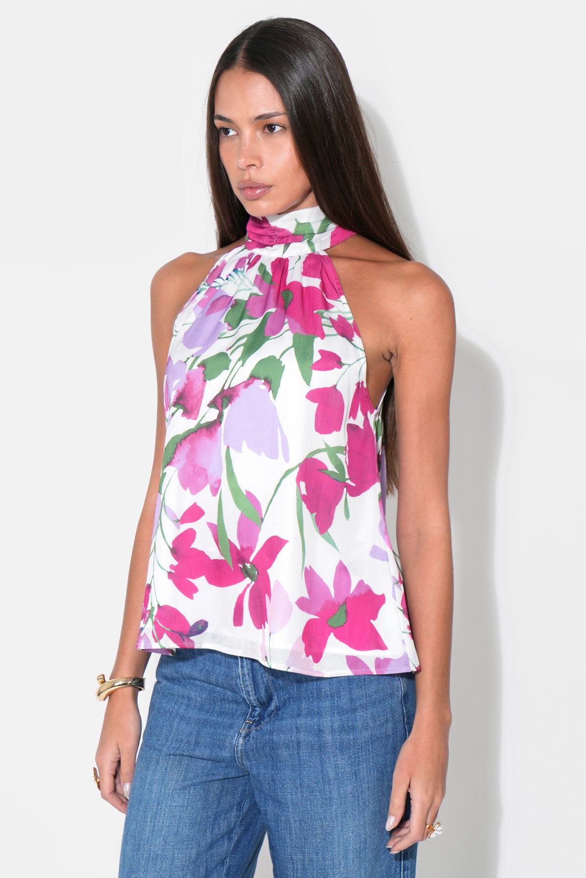 Ashley Halter Printed Top