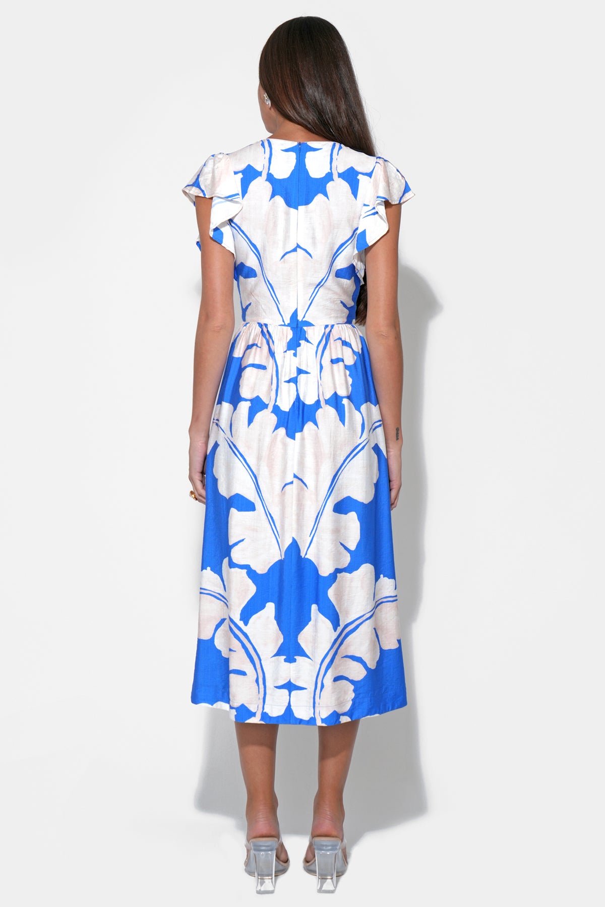 Avery Placement Midi Dress