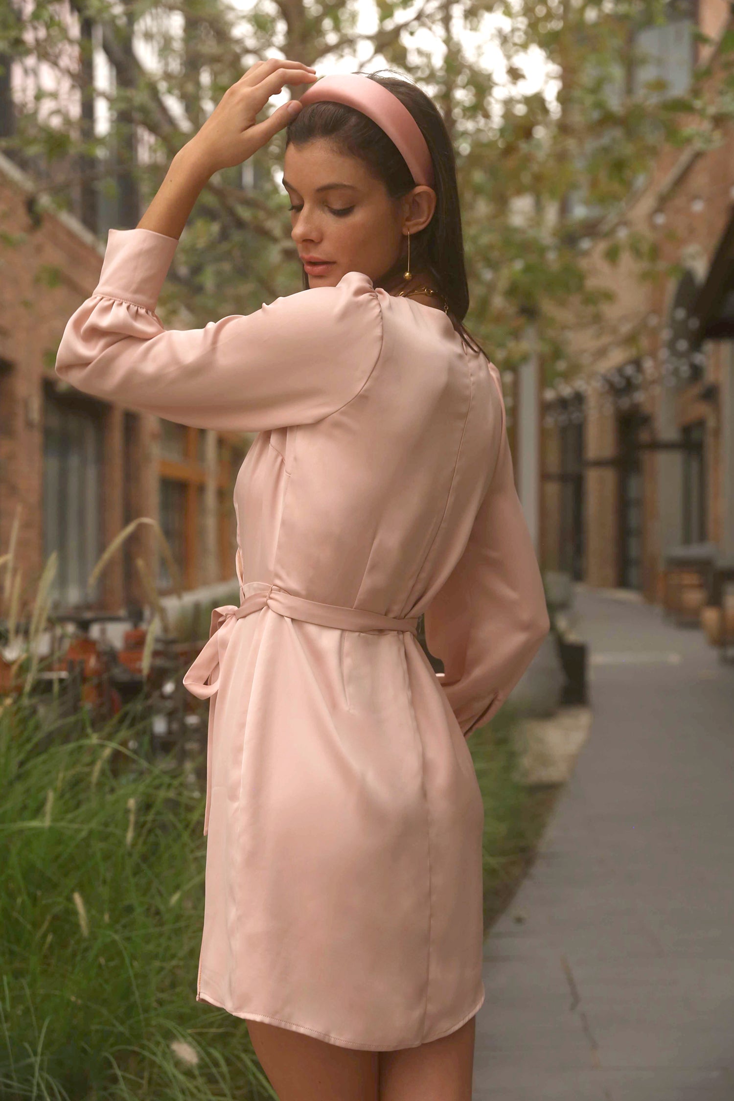 Abby Faux Wrap Dress