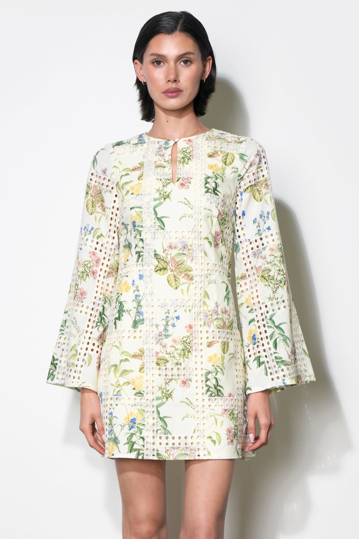 Marshall Embroidery Eyelet Mini Dress F2512D6851