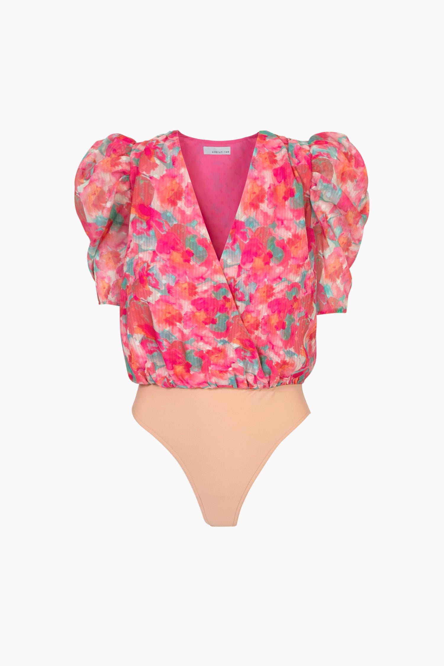 Kiara Chiffon Puff Sleeve Bodysuit