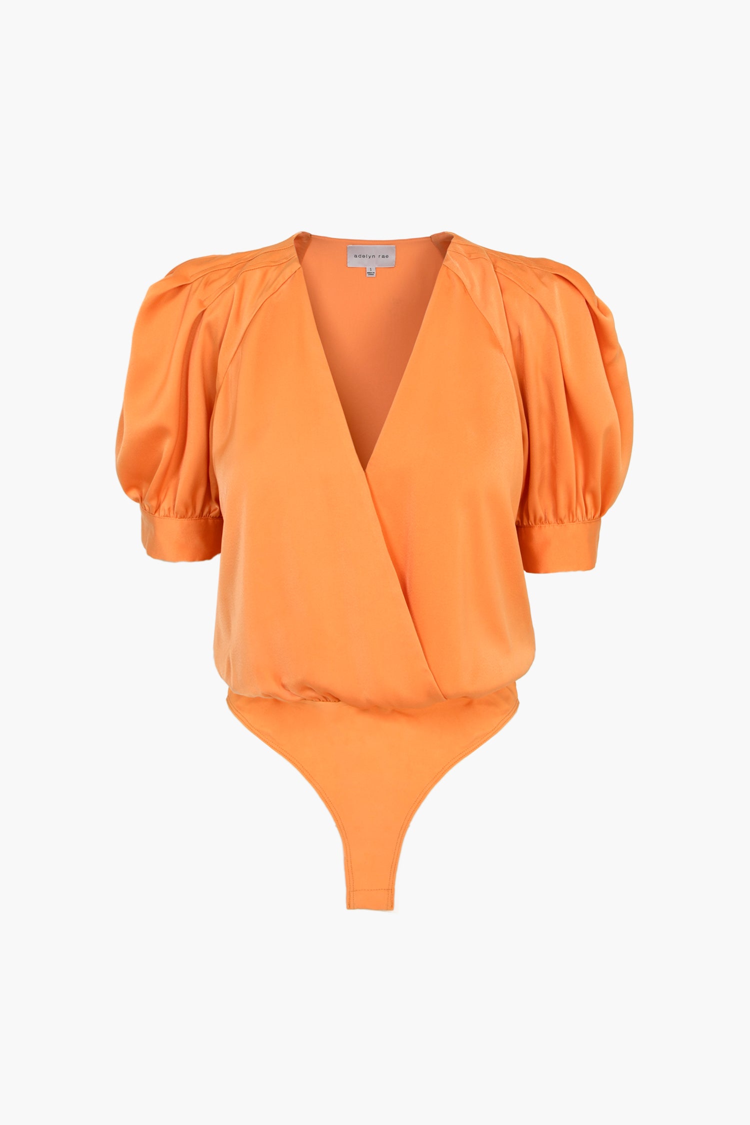 Mae Pleated Puff Sleeve Bodysuit