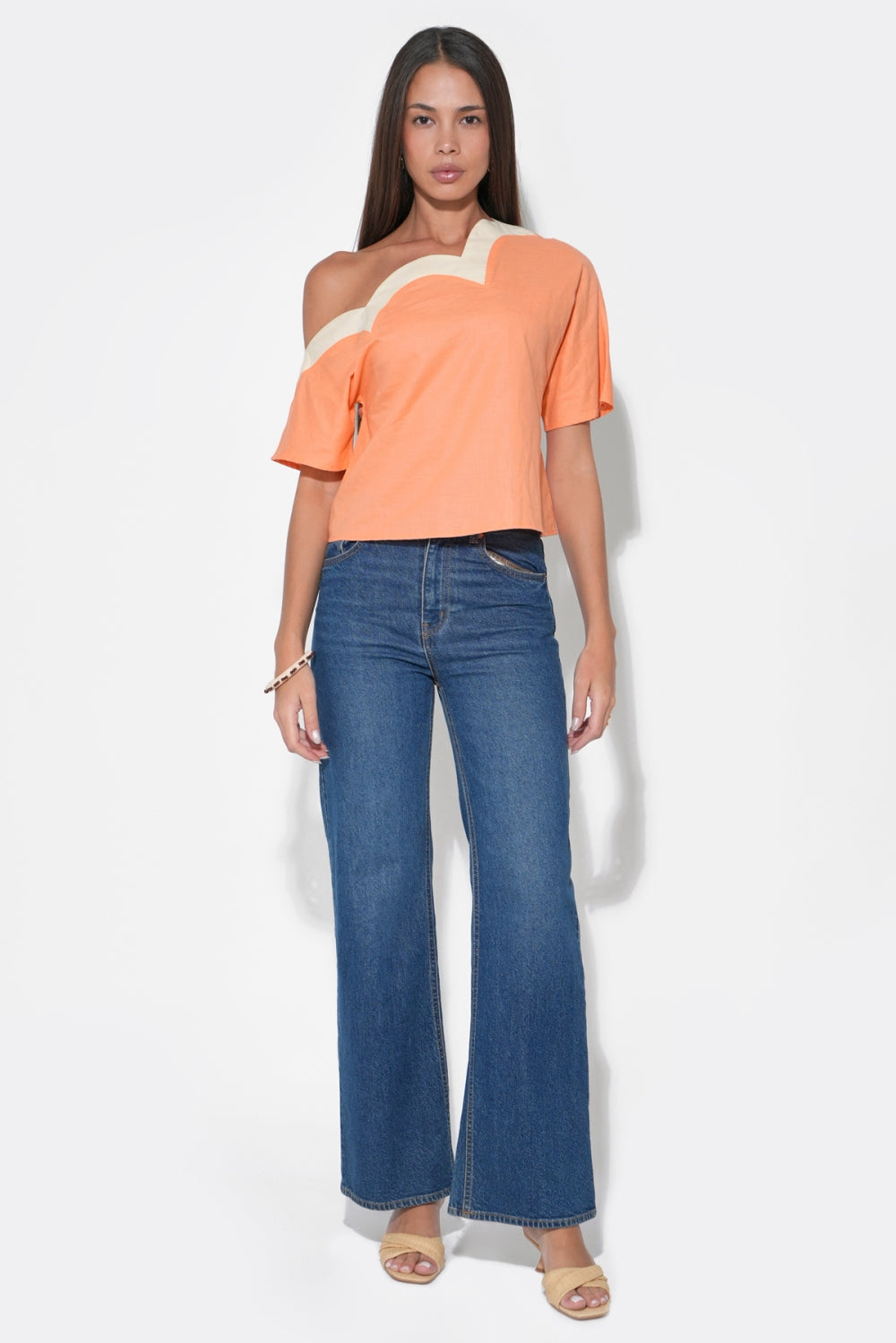 F263T7442_TANGERINE/CREAM