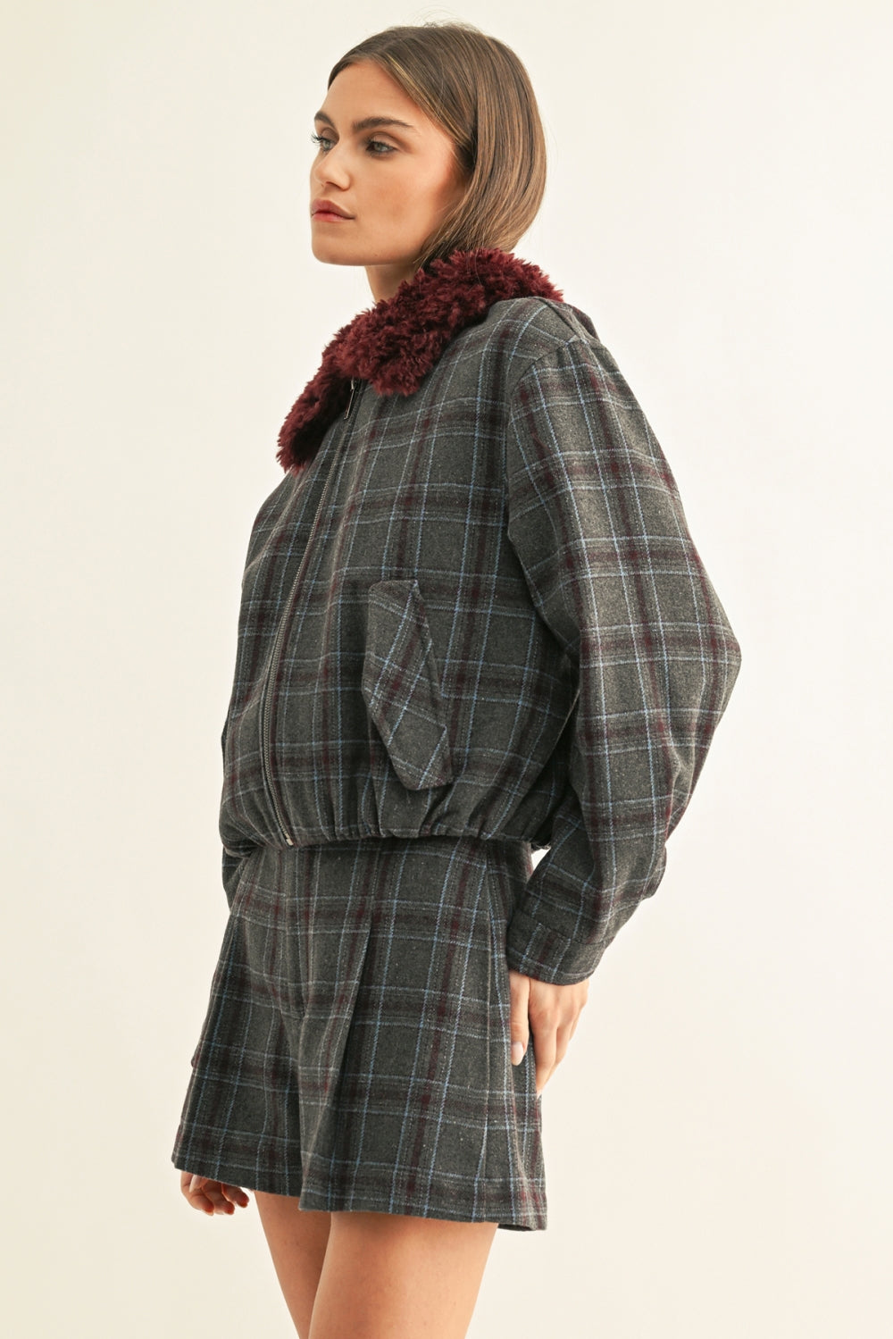 F269J1911_CHARCOAL/BURGUNDY
