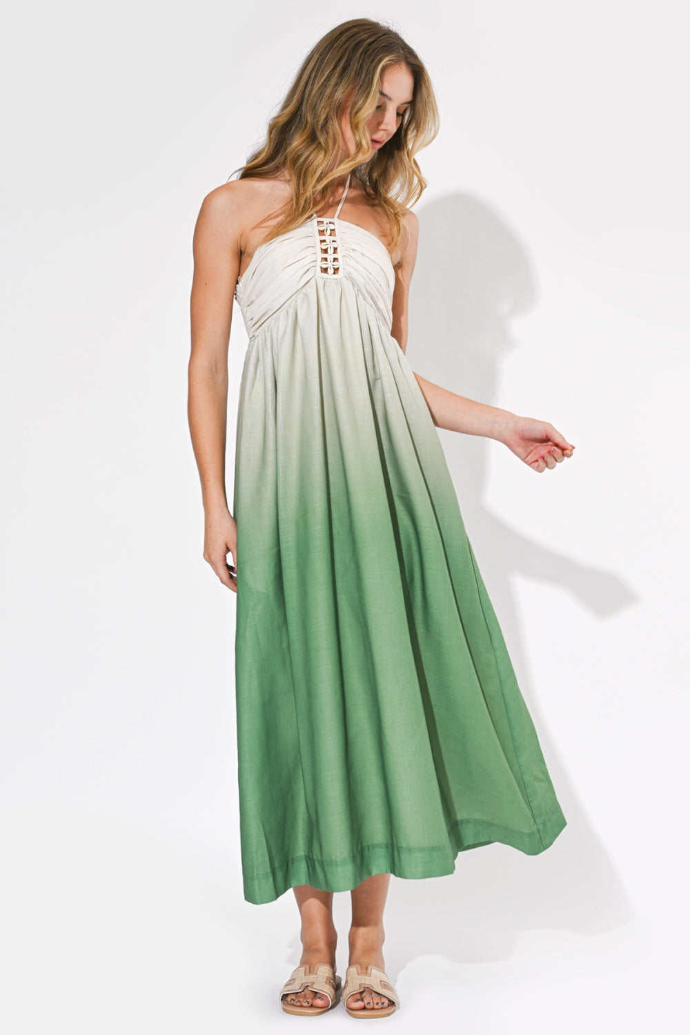 F265D7151_GREEN/CREAM