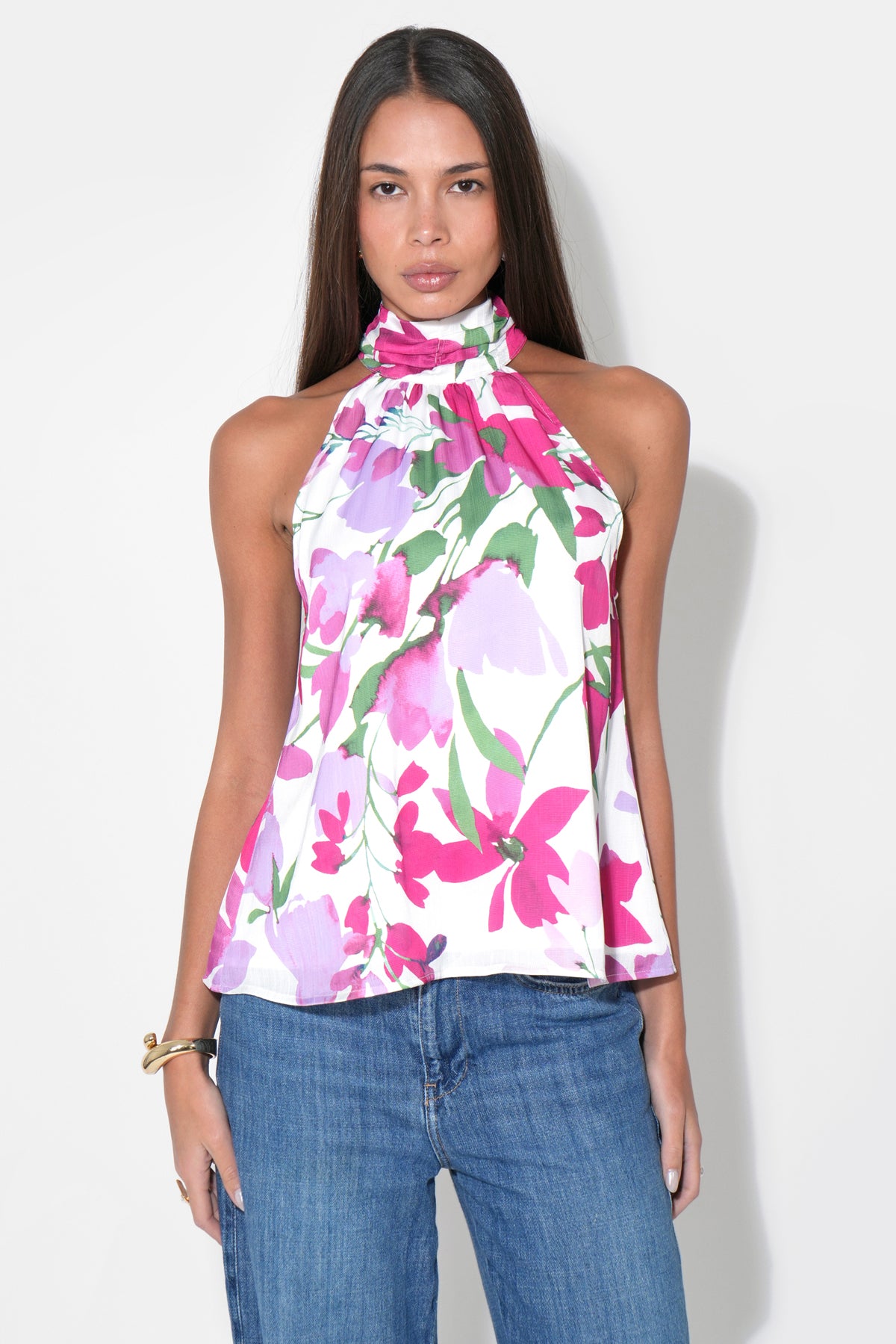 Ashley Halter Printed Top F262T7501