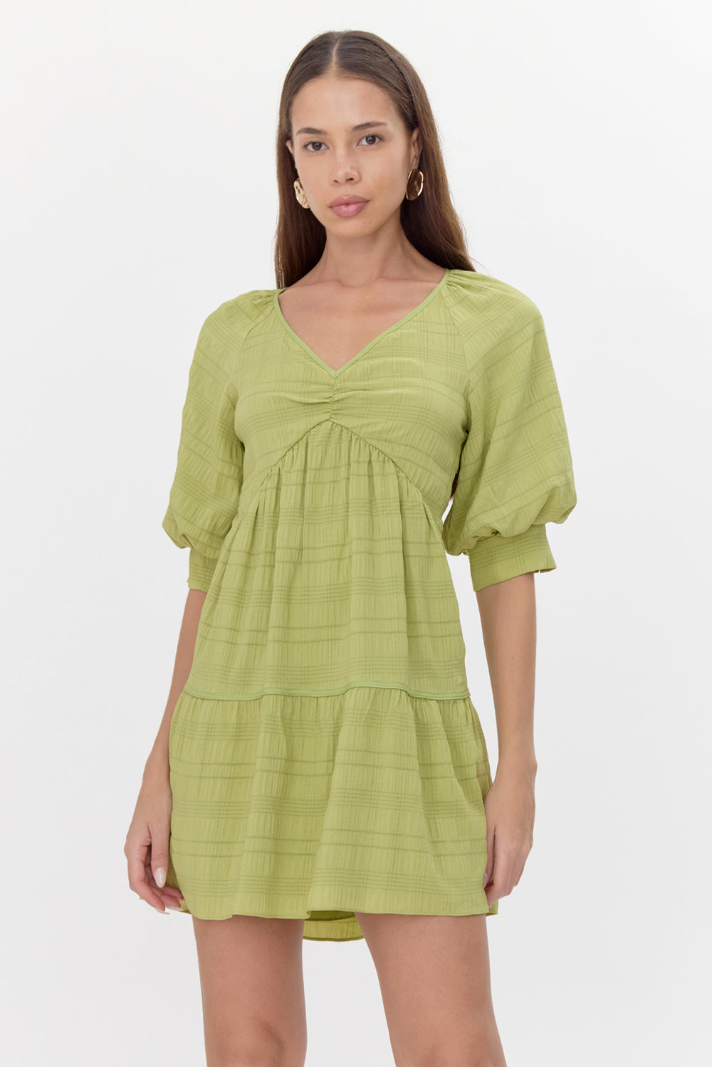 Dolores Textured Mini Dress F2412D6167