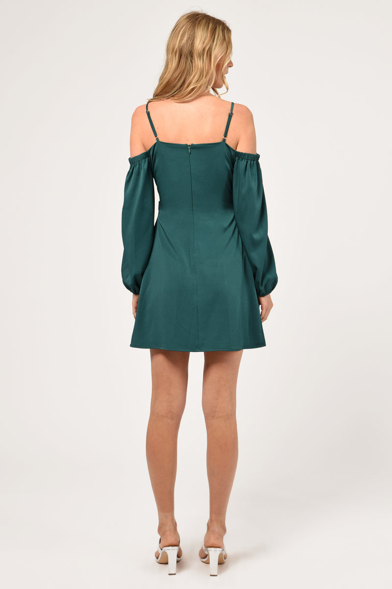 Mandy Off Shoulder Mini Dress