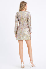 Randa Sequins Mini Dress