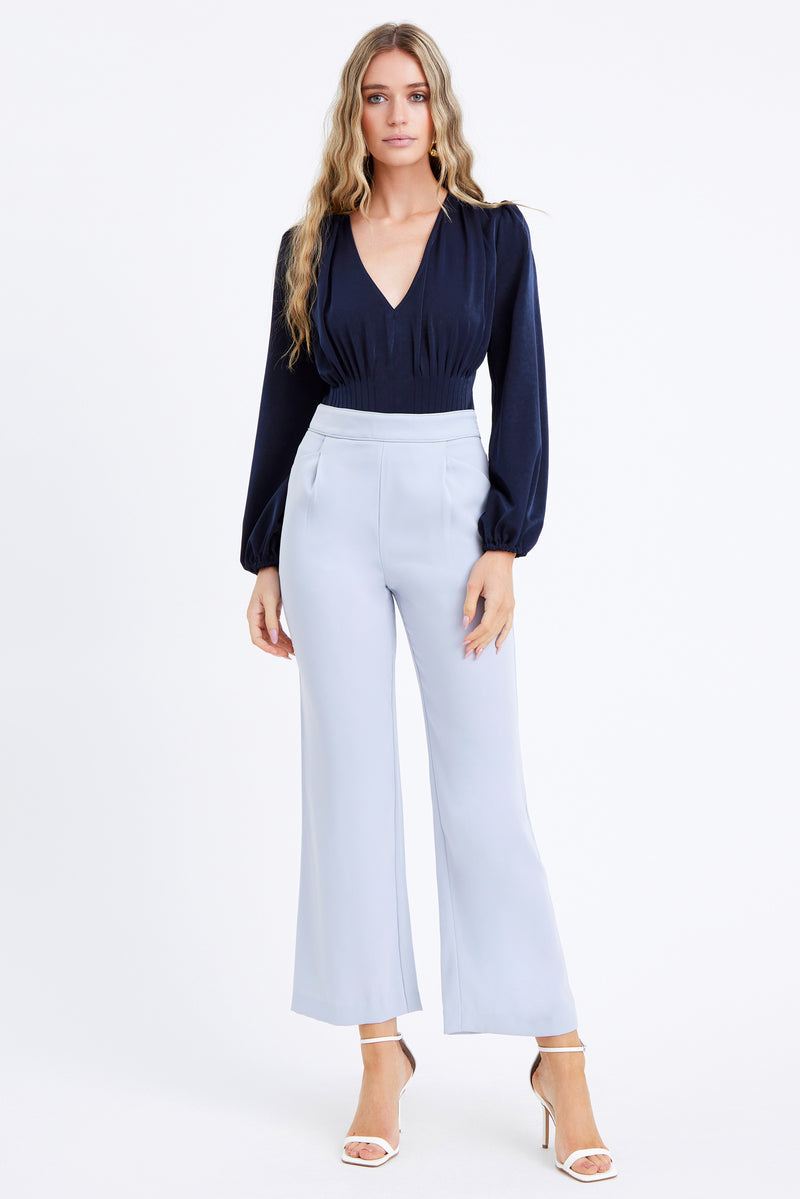 Johanna Pintucked Bodysuit