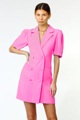Celine Puff Sleeve Blazer Dress