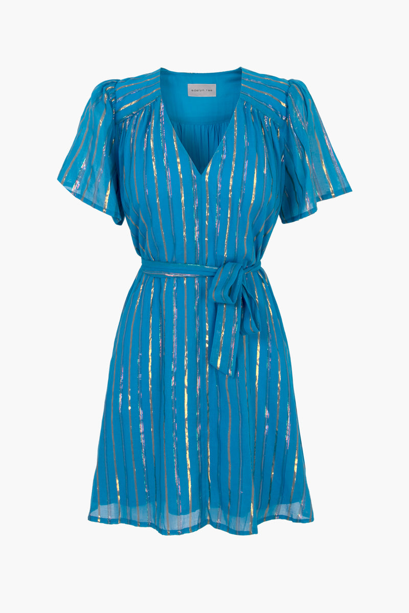Flutter Sleeve Swing Dress - FINAL SALE