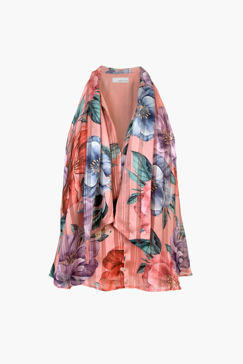 Sloan Tie Neck Halter Top