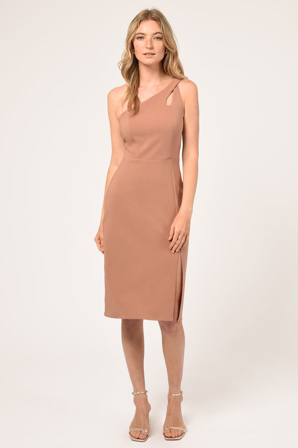 Selia Asymmetrical One Shoulder Dress