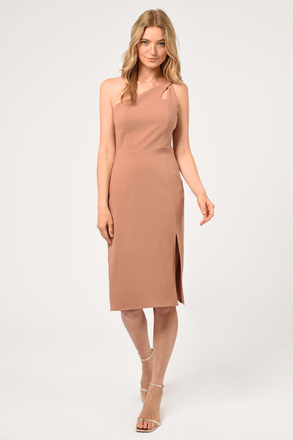 Selia Asymmetrical One Shoulder Dress