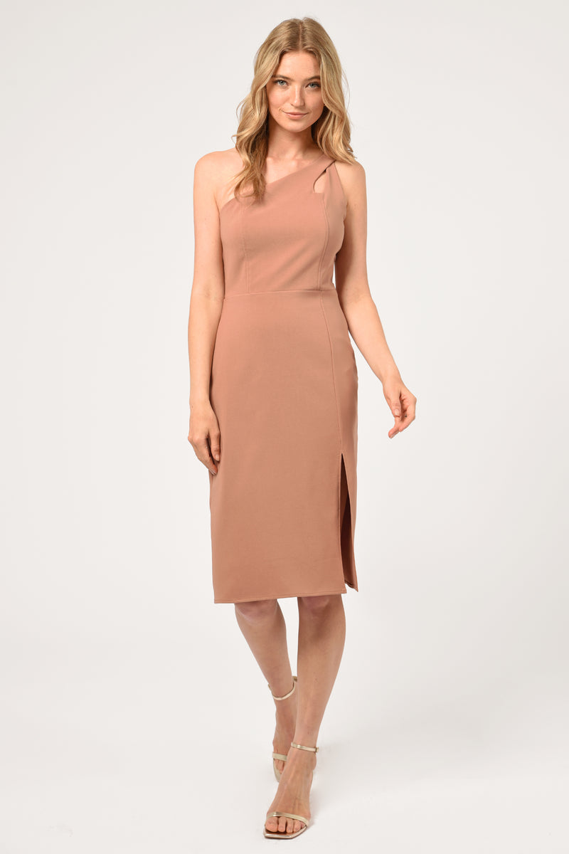 Selia Asymmetrical One Shoulder Dress