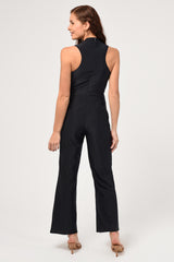 Nanci Overlay Wrap Jumpsuit