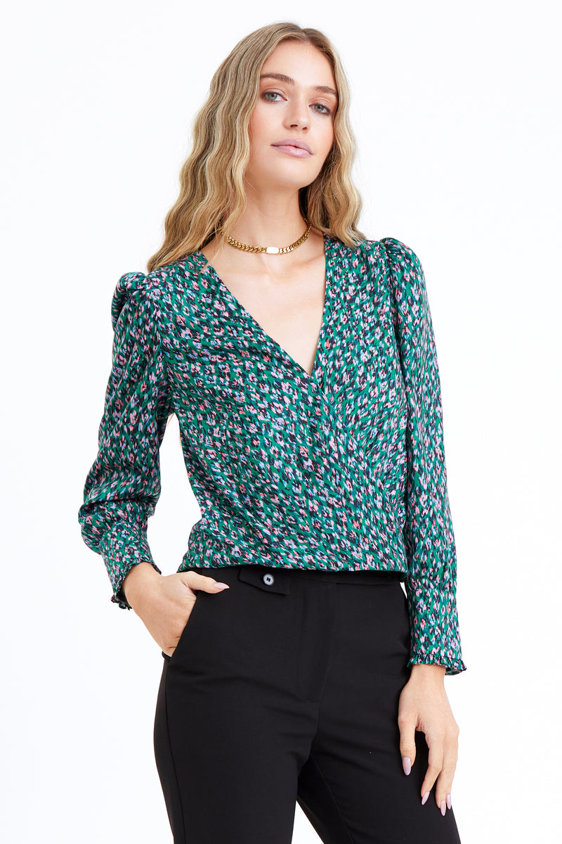 Konnie Surplice Blouse