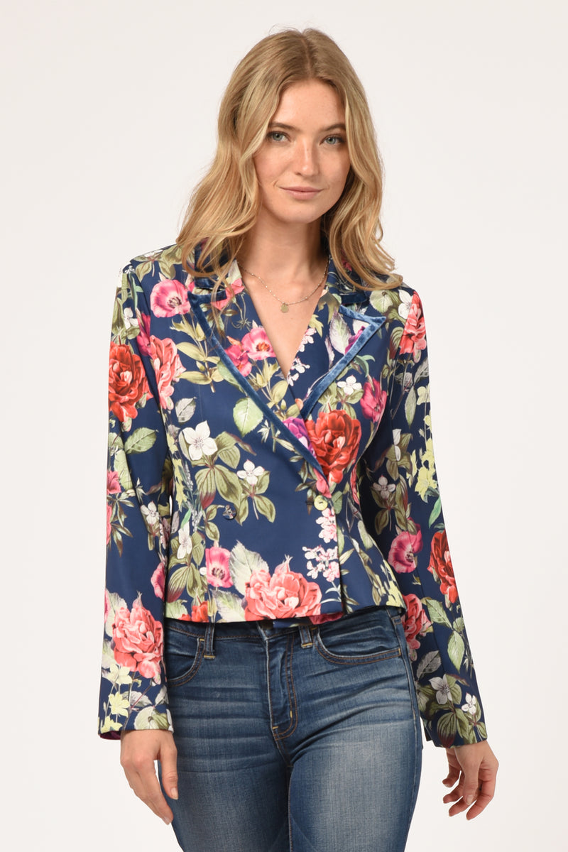 Haven Printed Blazer