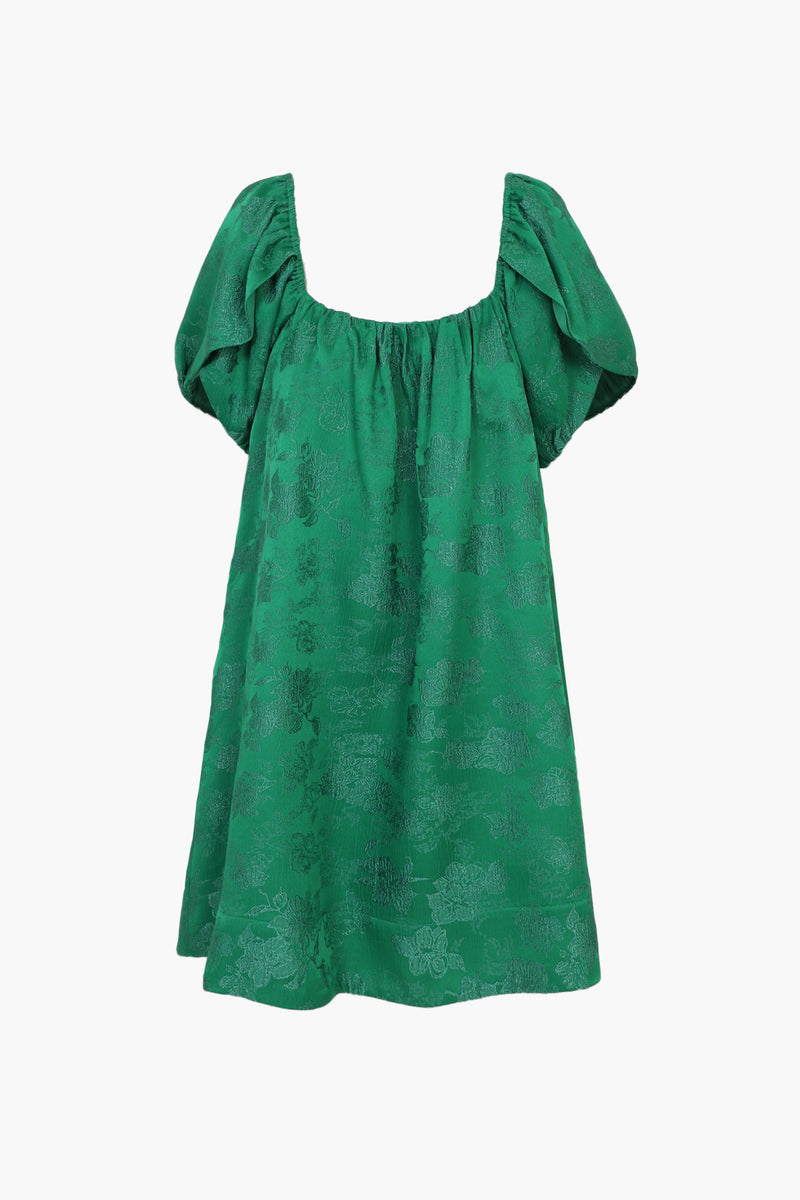 Kelsey Tulip Sleeve Jacquard Shift Dress - FINAL SALE