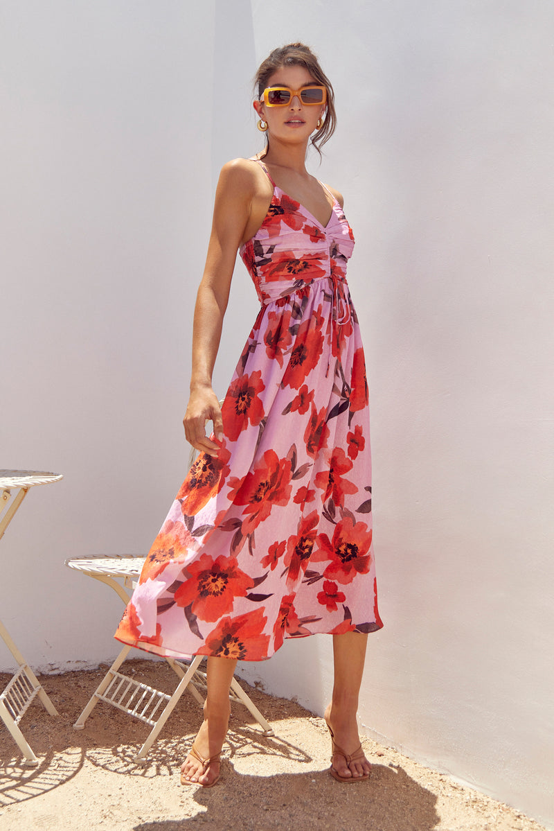 Luanne Floral Dress