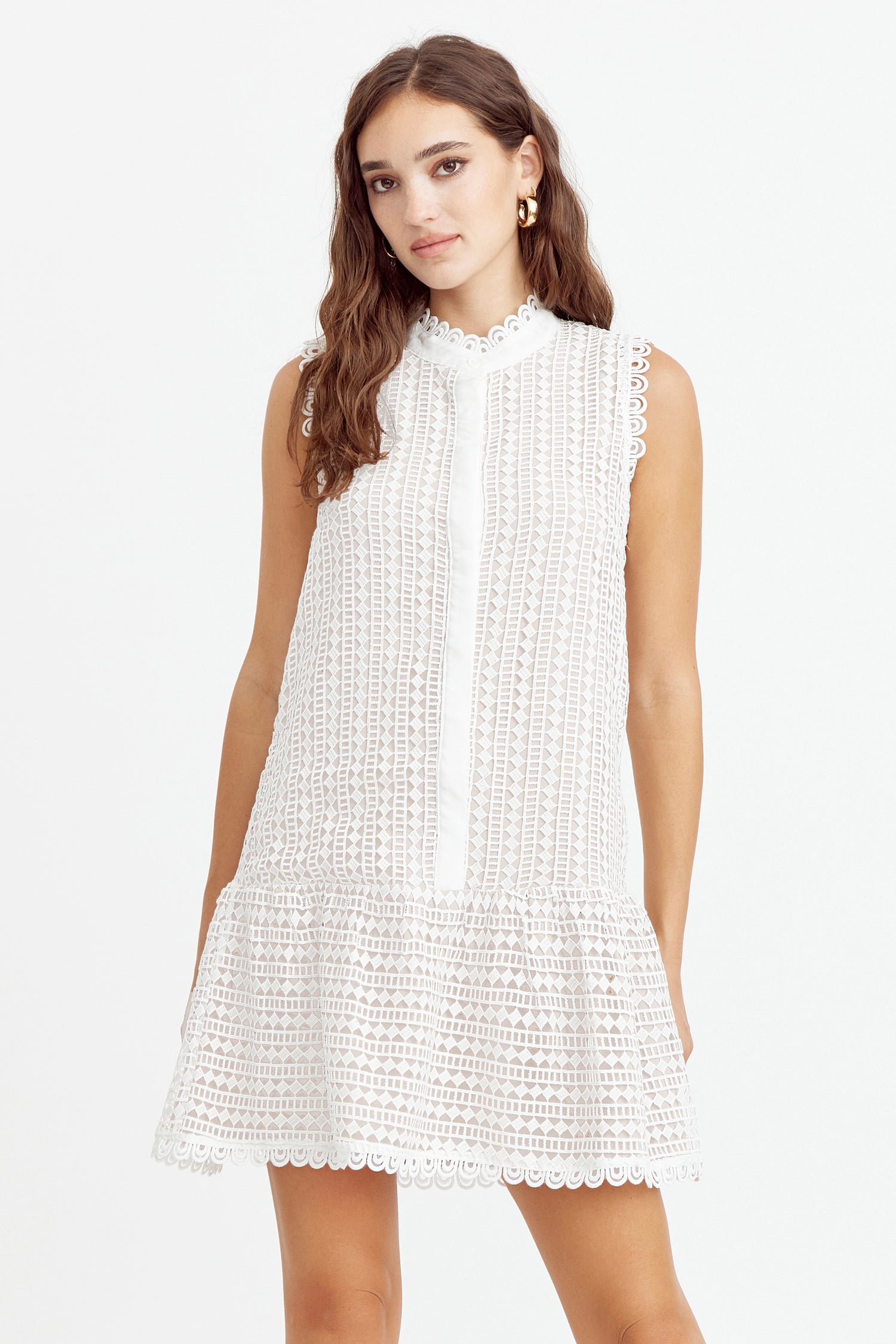 Charlotte Shirt Lace Dress
