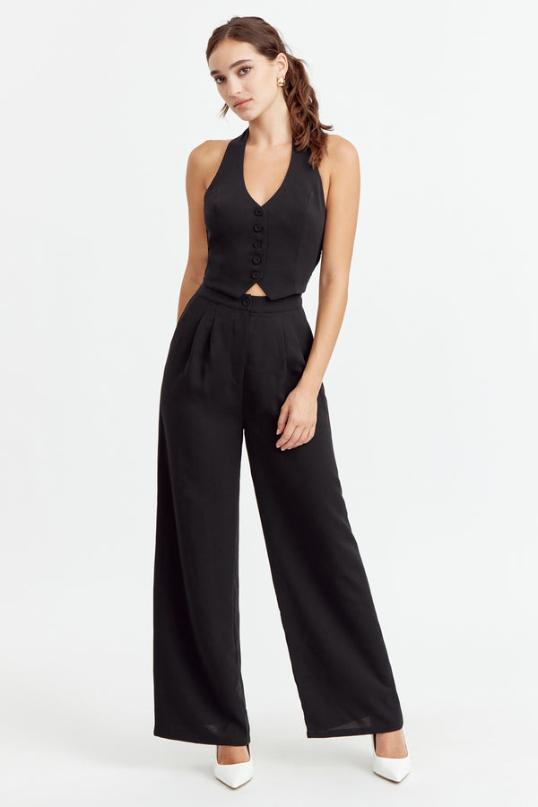 Farrah Halter Jumpsuit