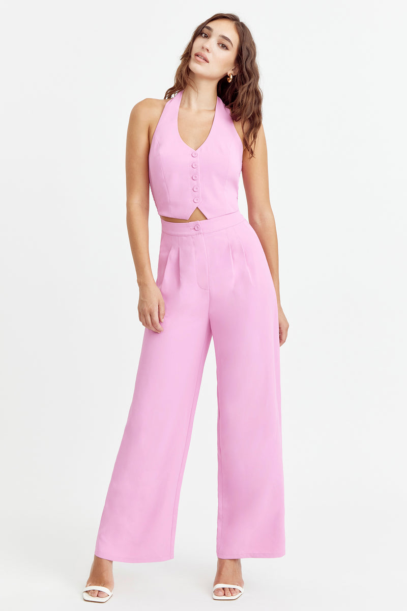 Farrah Halter Jumpsuit