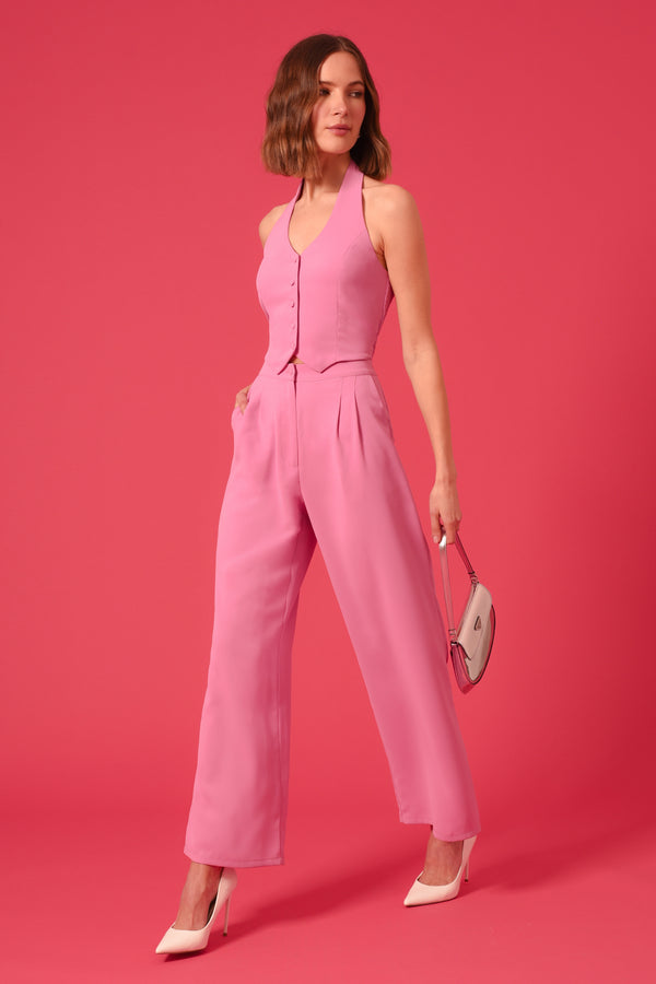 Farrah Halter Jumpsuit