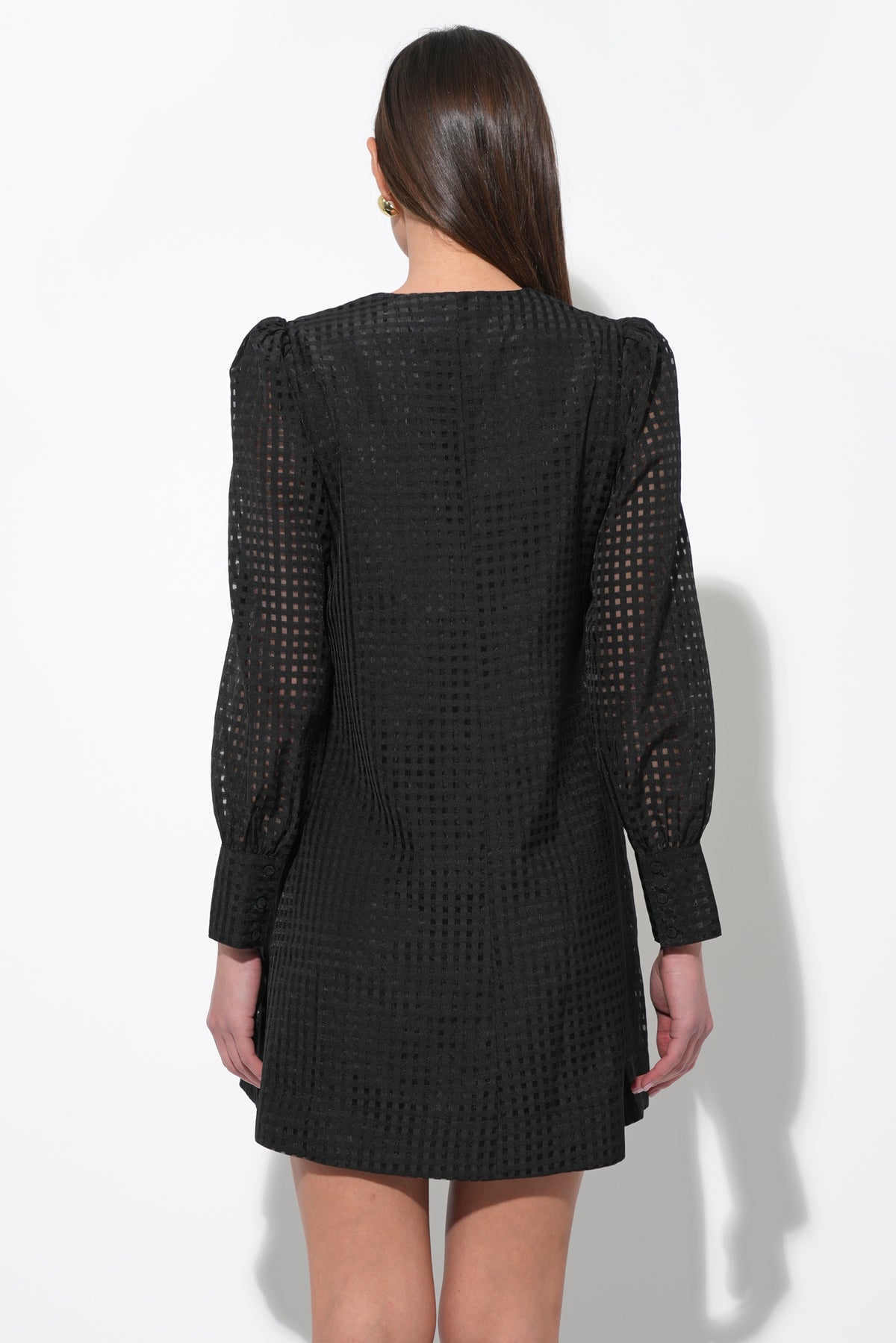 Ashley Seersucker Mini Dress