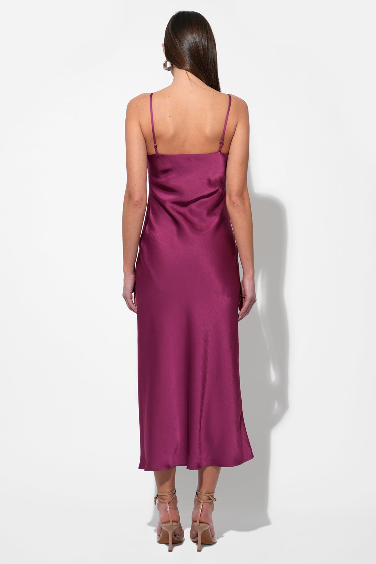 Serena Lace Cowl Neck Slip Dress
