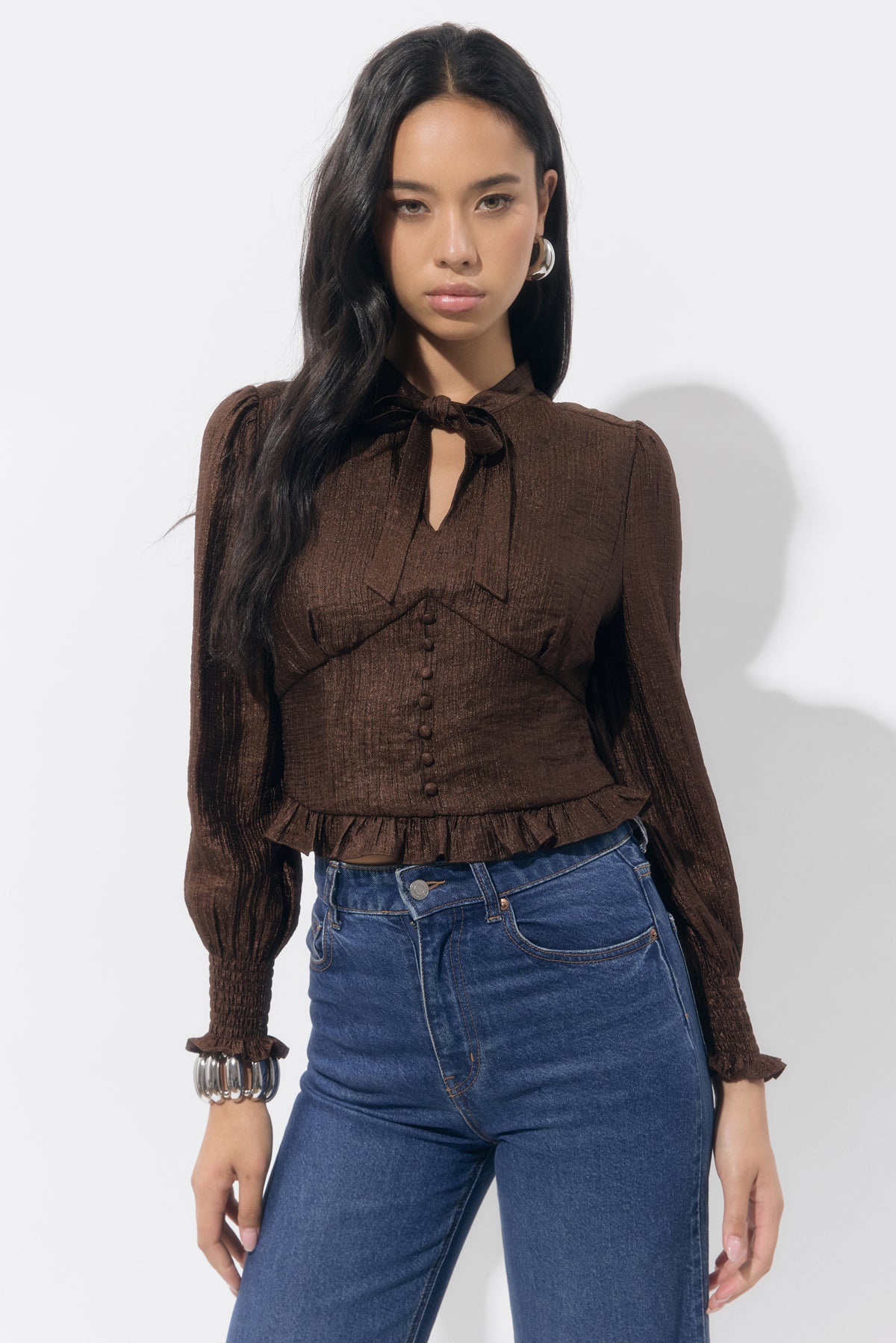 Lucy Bow Blouse