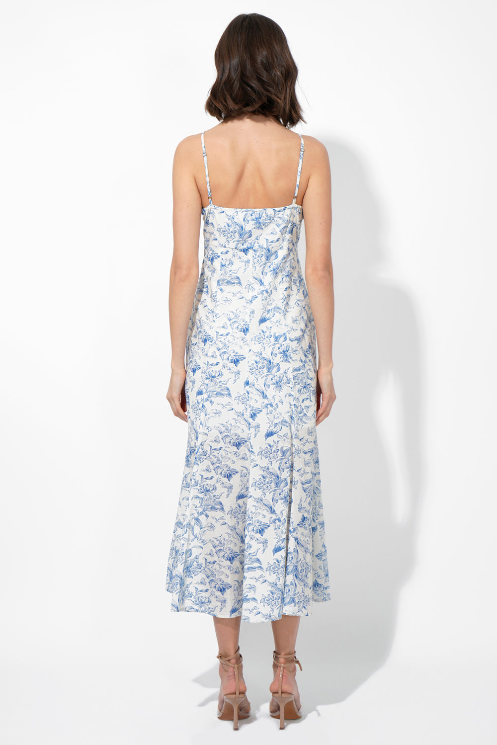 Luna Printed Slip Dress