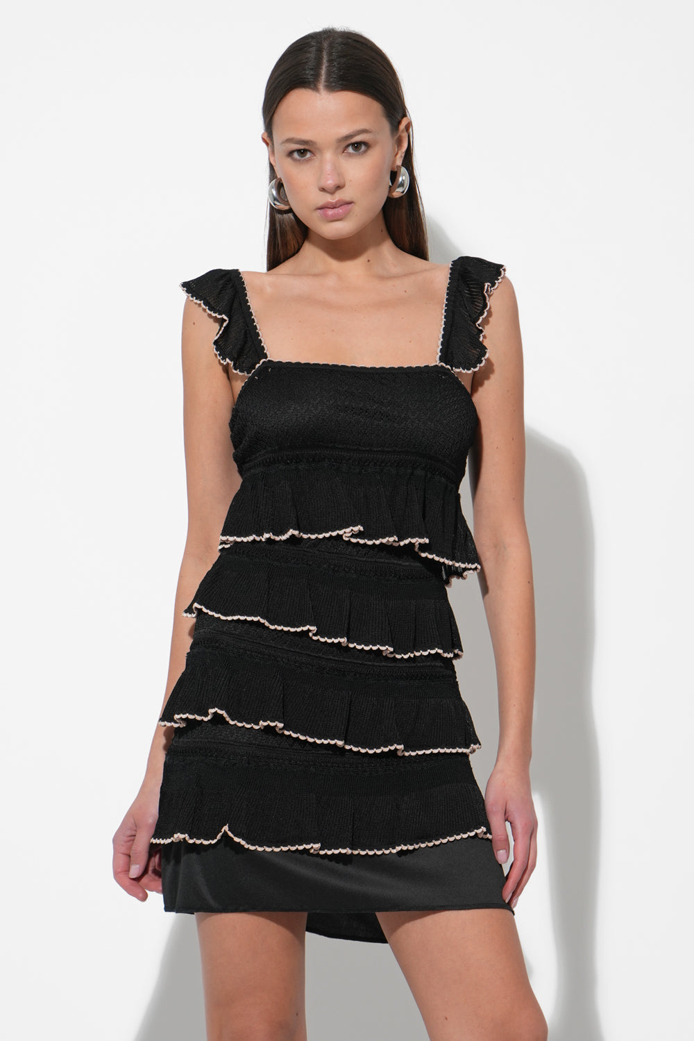 Winslet Ruffled Tiered Dress
